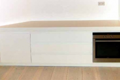 Einbauküche - Arbeitsplatte Edelstahl