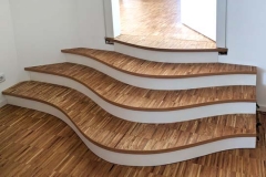 Treppe mit LED-Beleuchtung