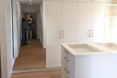 Ankleidezimmer, Dekorplatte Elfenbein