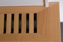 Heizkörperverkleidung - Eiche Vollholz