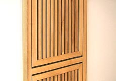 Heizkörperverkleidung - Eiche Vollholz