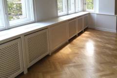 Heizkörperverkleidung - weiß lackiert