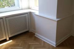 Heizkörperverkleidung - weiß lackiert