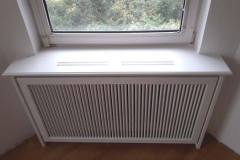 Heizkörperverkleidung - weiß lackiert