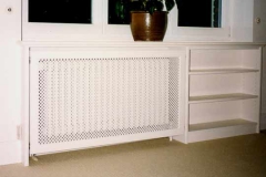 Heizkörperverkleidung - weiß lackiert