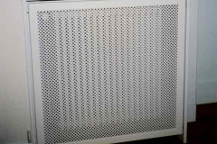 Heizkörperverkleidung - weiß lackiert