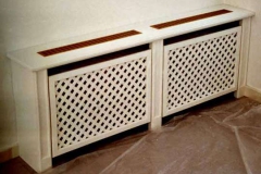 Heizkörperverkleidung - weiß lackiert