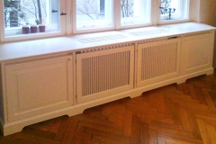 Heizkörperverkleidung - weiß lackiert