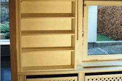 Wandregale und Heizkörperverkleidungen - lackiert
