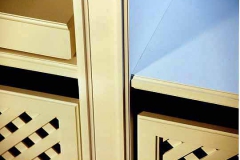 Wandregale und Heizkörperverkleidungen - lackiert