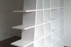 Regal, raumteilend - MDF lackiert