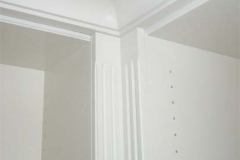 Bücherregal - weiß lackiert