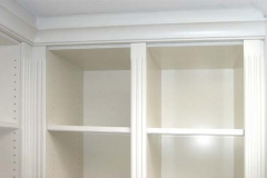 Bücherregal - weiß lackiert