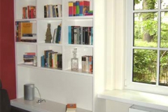 Wandregal - weiß lackiert